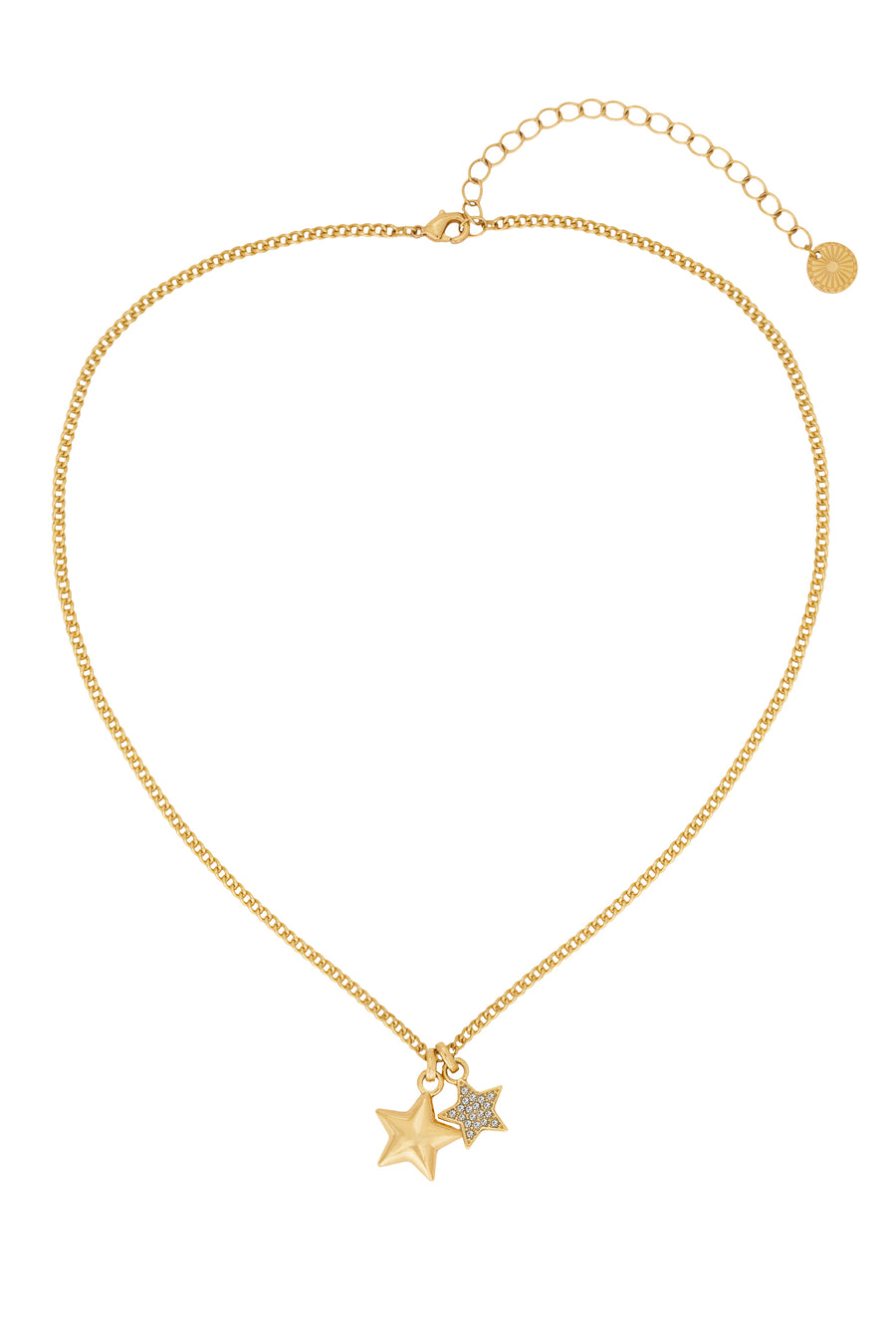 Gold 'Starry Sky' Pavé Necklace