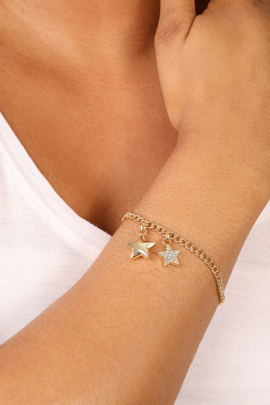 Gold 'Starry Sky' Pavé Bracelet