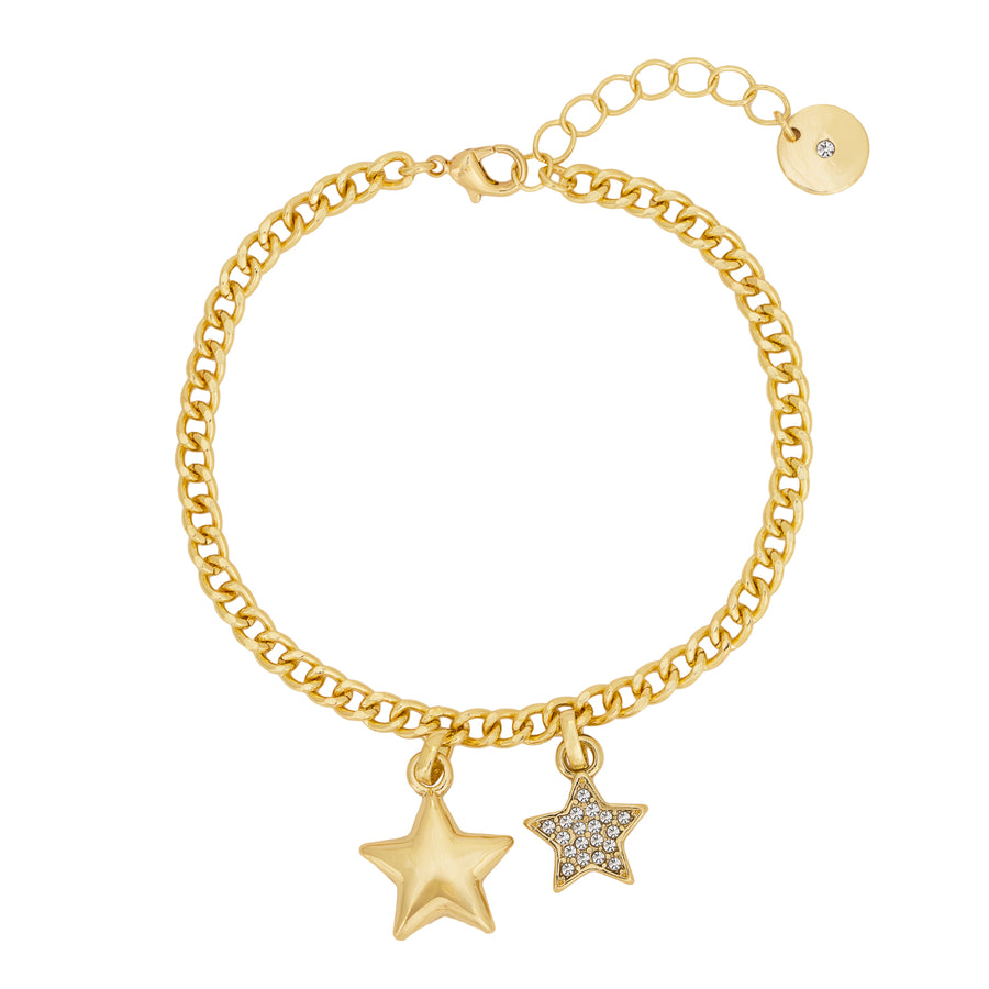 Gold 'Starry Sky' Pavé Bracelet