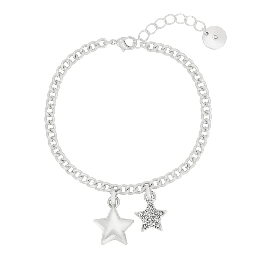 Silver 'Starry Sky' Pavé Bracelet