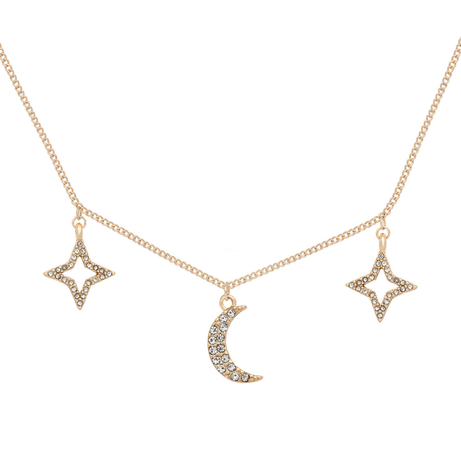 star moon necklace clasp