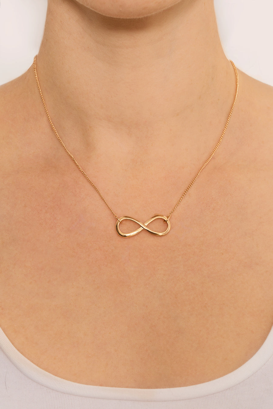 Gold 'Infinity' Friendship Necklace