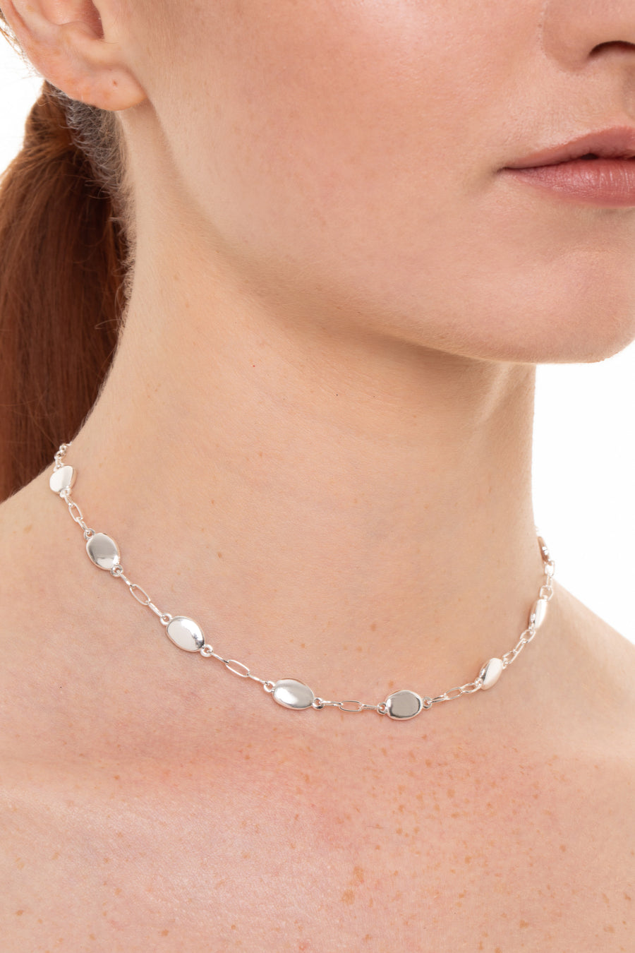silver necklace chain gift 